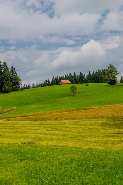 Turistika Dobrodružství Kolem Krásné Wildrosenmoos Bavorsku — Stock fotografie