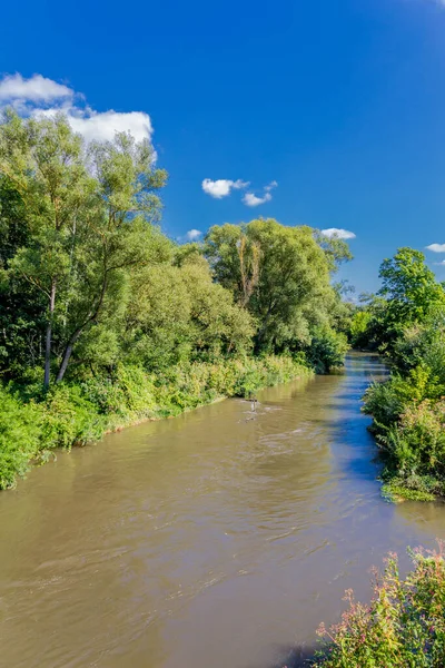 Promenera Genom Vackra Bad Salzungen — Stockfoto