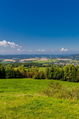 Güzel yaz sonu yürüyüşü Thüringen Ormanı 'nda - Steinbach-Hallenberg - Almanya