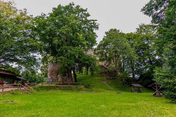 Late Zomerwandeling Prachtige Parken Van Bad Liebenstein — Stockfoto