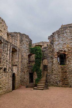 Bad Liebenstein 'ın güzel parklarında yaz sonu yürüyüşü