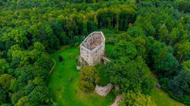 Bad Liebenstein 'ın güzel parklarında yaz sonu yürüyüşü