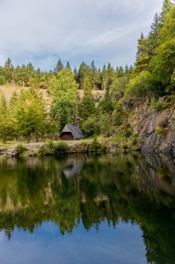 Rennsteig 'de güzel bir havada sonbahar uyanışı