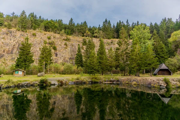 Despertar Otoño Rennsteig Con Clima Hermoso — Foto de Stock