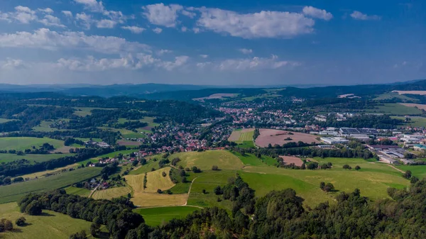 Podzimní Procházka Krásnou Přírodou Schmalkaldenu Durynsko Německo — Stock fotografie