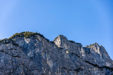 Mountain hike through the beautiful Bavarian Alps just outside Garmisch-Partnernkirchen up to the Zugspitze - Bavaria - Germany