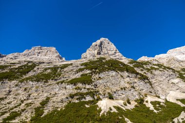Mountain hike through the beautiful Bavarian Alps just outside Garmisch-Partnernkirchen up to the Zugspitze - Bavaria - Germany