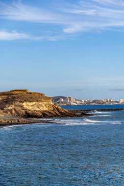 Yaz sonlarında Tenerife 'nin Kanarya Adası' nda Costa Adeje - İspanya tatil beldesinde 