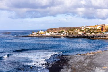 Yaz sonlarında Tenerife 'nin Kanarya Adası' nda Costa Adeje - İspanya tatil beldesinde 