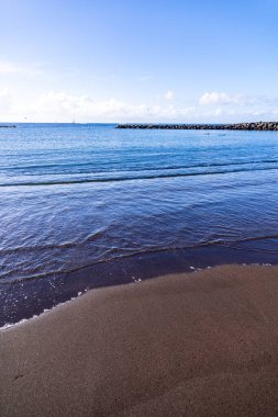 Yaz sonlarında Tenerife 'nin Kanarya Adası' nda Costa Adeje - İspanya tatil beldesinde 