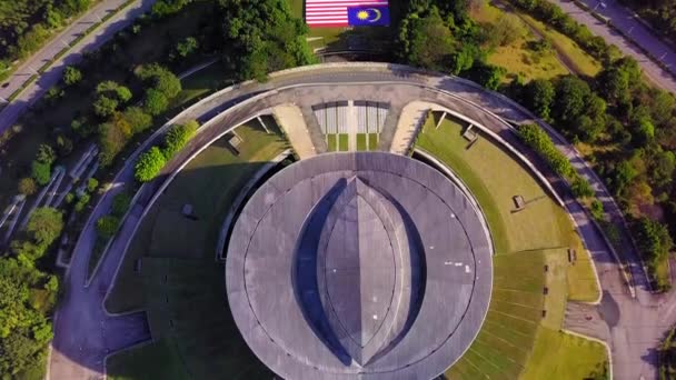 Luftaufnahmen Von Landschaft Bei Putrajaya Malaysia — Stockvideo