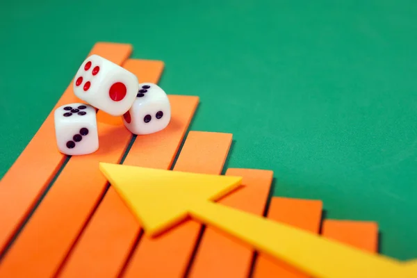 Bir grafikteki Dices 