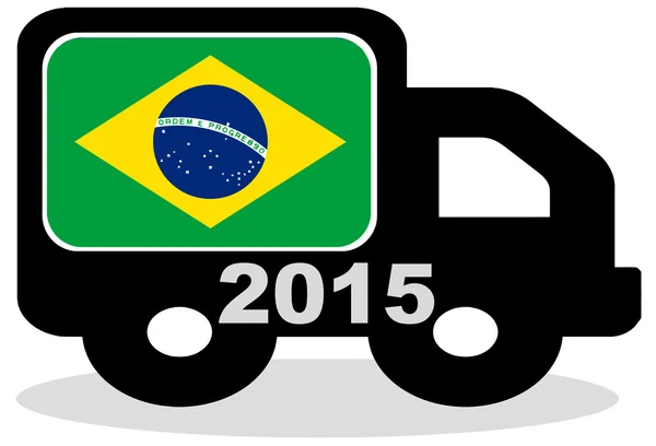 2015 lastbil Brasilien — Stockfoto