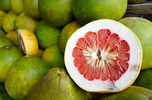 Pomelo gyümölcsök Stock Kép