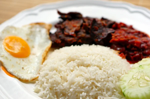 Nasi lemak (Hindistan cevizi pirinç)