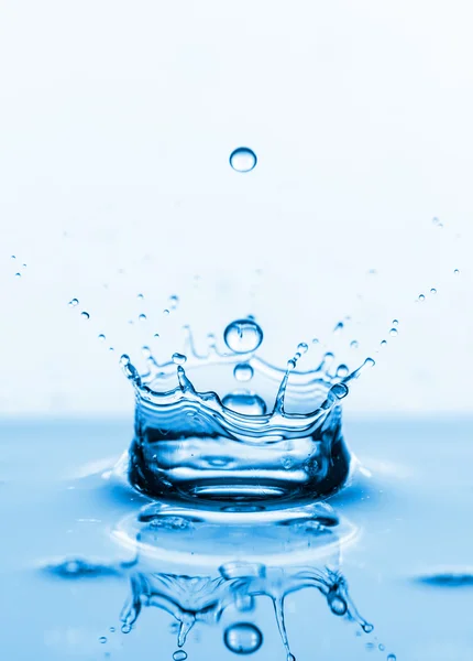 Water splash on white — Stock Photo, Image