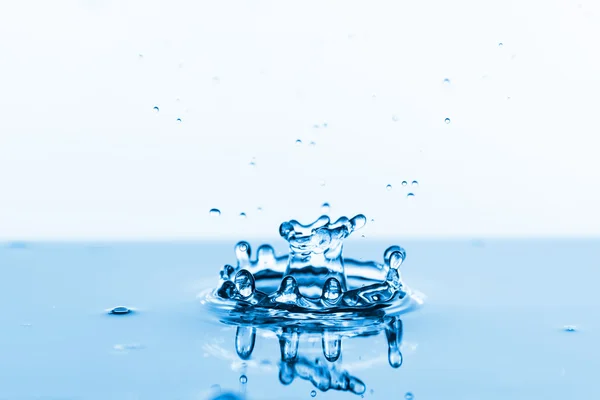 Water splash on white — Stock Photo, Image