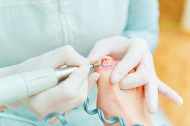 süreç içinde pedikür