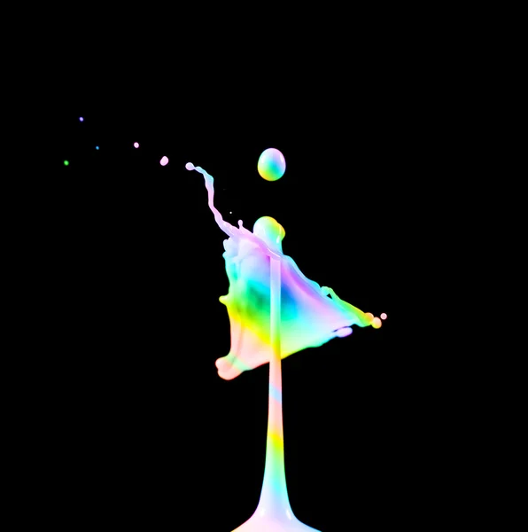 Multicolor splash — Zdjęcie stockowe
