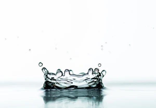 Vatten stänk bakgrund — Stockfoto