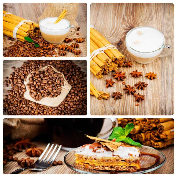 Coffee theme set — Stock Photo, Image