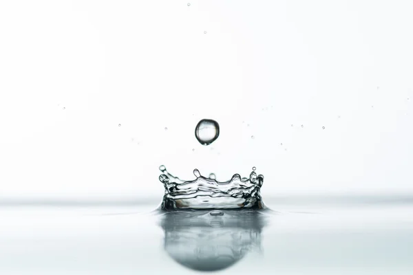 Transparent water splash — Stock Photo, Image