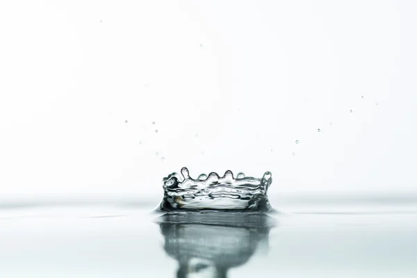 Salpicos de água transparentes — Fotografia de Stock