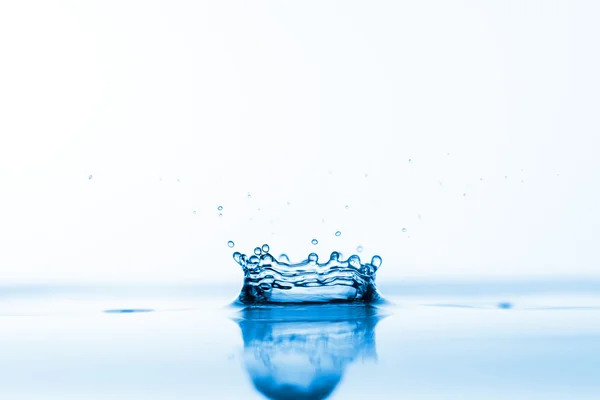 Água fundo respingo — Fotografia de Stock