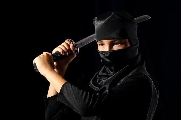 Ninja kid — Stock Photo, Image