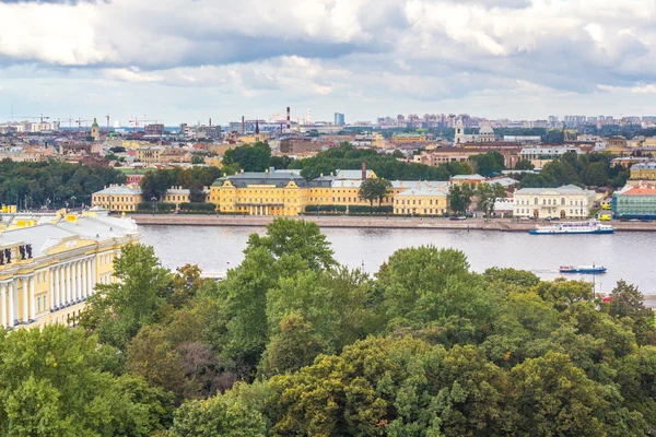 Widok na panoramę antenowe — Zdjęcie stockowe