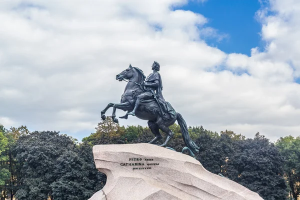 Peter I monument — Stock Photo, Image