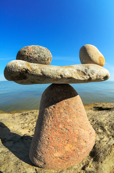 Jämföraren av stenar — Stockfoto