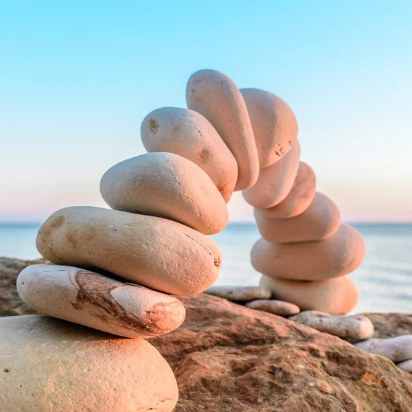 Folded stone arch — Stock Photo, Image