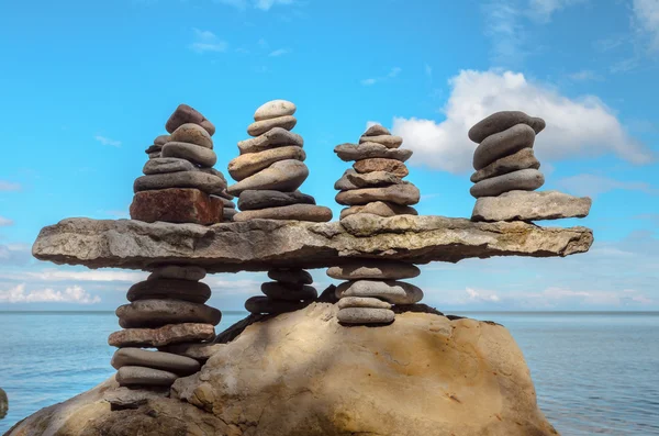 Stacks of stones — Stock Photo, Image