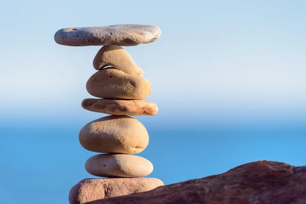 Stack of pebbles — Stok fotoğraf