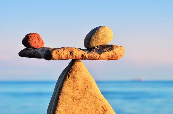 Símbolo de escalas — Foto de Stock