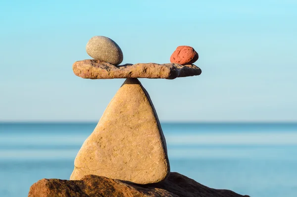 Gleichgewicht der Steine — Stockfoto