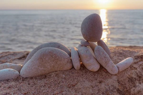 Statuette of the stones — Stock Photo, Image