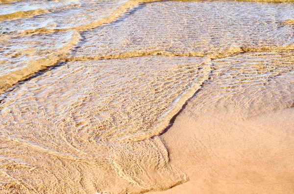 Praia de areia — Fotografia de Stock