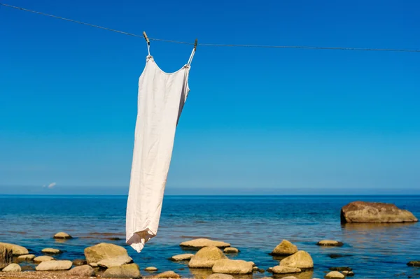 Weißes Kleid — Stockfoto