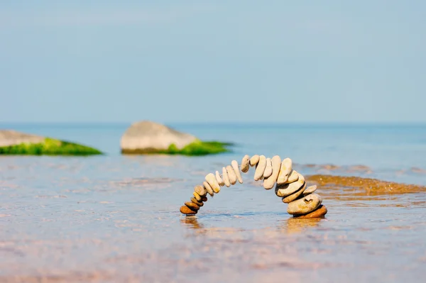 Pedras na água — Fotografia de Stock