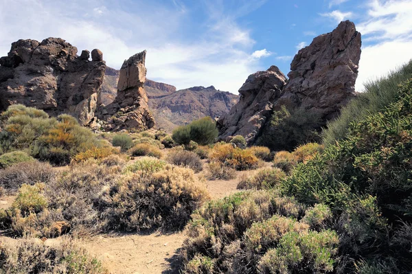 Ηφαιστειακή formation.teide, Τενερίφη Εικόνα Αρχείου