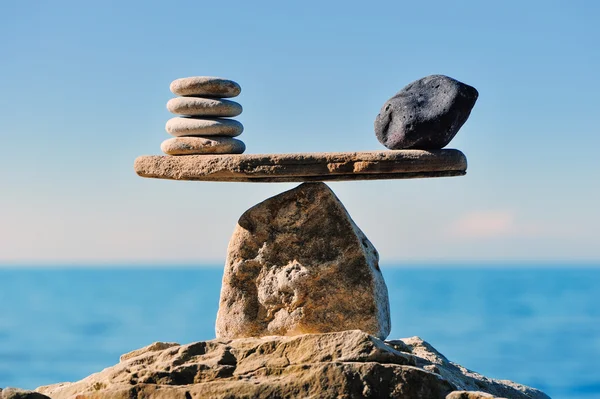 Ölçekler sembolü çakıl yapılır