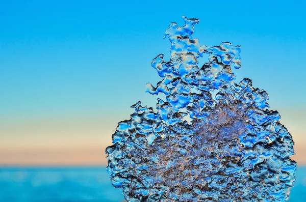 Gefrorenes Wasser — Stockfoto