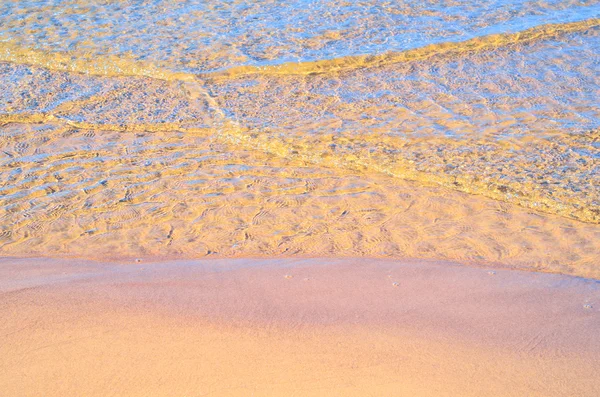 Praia de areia — Fotografia de Stock