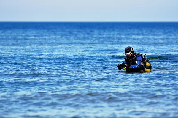 Scuba dalgıcı — Stok fotoğraf