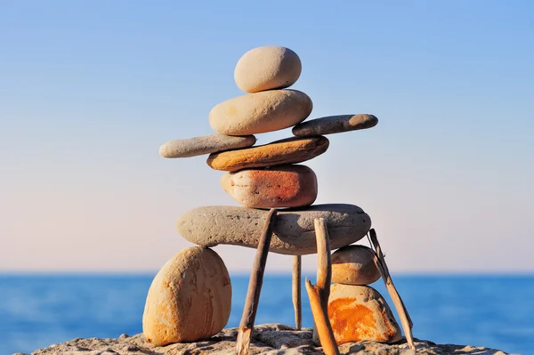 Figura de inukshuk — Foto de Stock