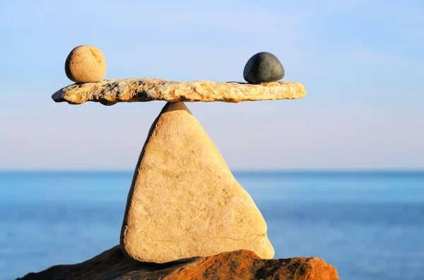 Equilibrio concettuale — Foto Stock