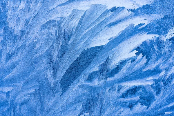 Frost on window — Stock Photo, Image