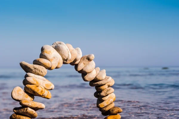 Båge i havet — Stockfoto